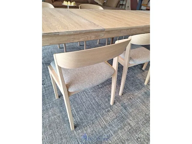Massieve eiken tafel - afbeelding 2 van  5