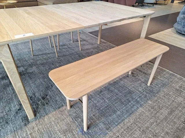 Massieve eiken tafel - afbeelding 3 van  5
