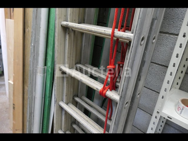 Massieve ladder met dubbel element - afbeelding 2 van  4