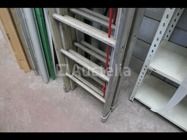 Massieve ladder met dubbel element - afbeelding 4 van  4