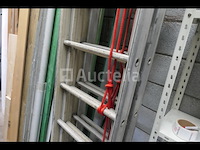 Massieve ladder met dubbel element - afbeelding 1 van  4