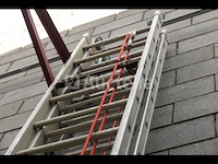 Massieve ladder met dubbel element - afbeelding 2 van  4