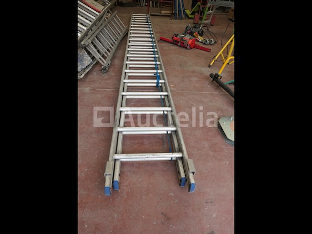 Massieve ladder met dubbel element - afbeelding 1 van  6