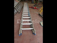 Massieve ladder met dubbel element - afbeelding 1 van  6