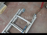 Massieve ladder met dubbel element - afbeelding 3 van  6