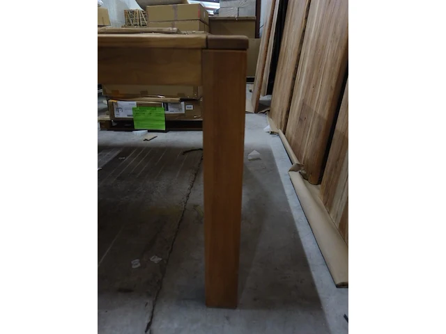 Massieve teak tafel outdoor & indoor - afbeelding 4 van  7
