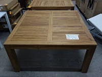 Massieve teak tafel outdoor & indoor - afbeelding 2 van  5
