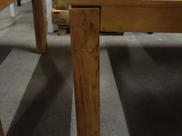 Massieve teak tafel outdoor & indoor - afbeelding 5 van  5