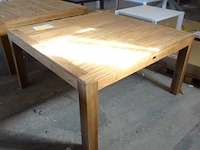 Massieve teak tafel - afbeelding 2 van  6
