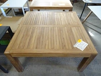 Massieve teak tafel - afbeelding 3 van  6