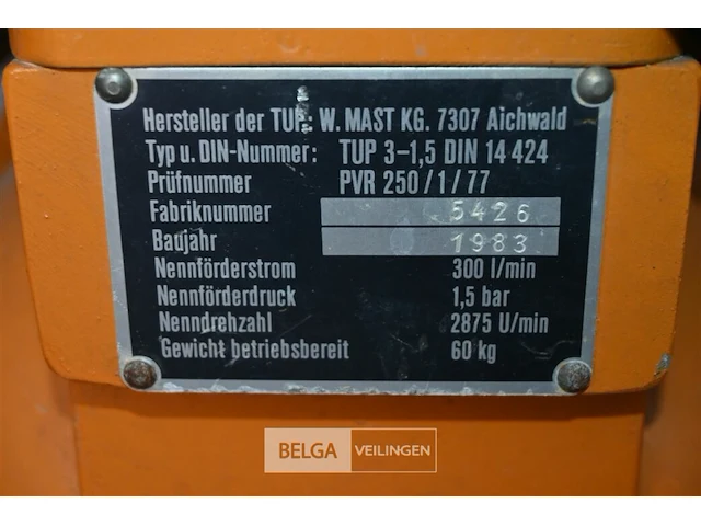 Mast waterpomp - afbeelding 7 van  7
