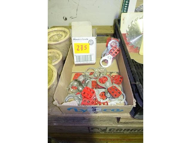 Master lock hangslotvermeerderaar + 24 stuks - afbeelding 1 van  1