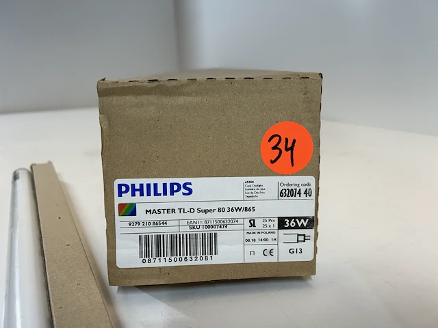 Master tl-d philips super 80 36w/865 - afbeelding 1 van  1