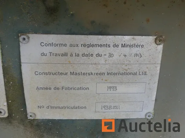 Masterskreen invader zandzeefmachine - afbeelding 2 van  21