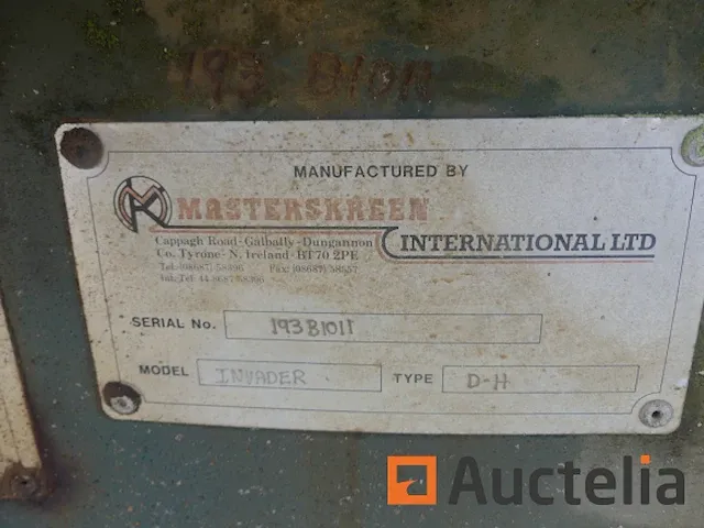 Masterskreen invader zandzeefmachine - afbeelding 21 van  21