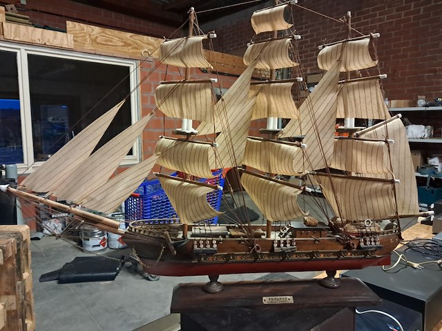 Mastschip groot (730 mm) - afbeelding 1 van  6