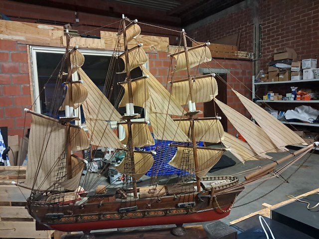 Mastschip groot (730 mm) - afbeelding 6 van  6