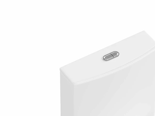 Mat wit keramisch aanrechttoilet - horizontale afvoer - afbeelding 7 van  8