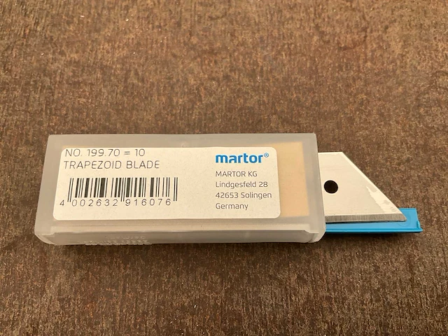 Matador. 199.70 trapeziummesjes,100 stuks. (2x) - afbeelding 2 van  2