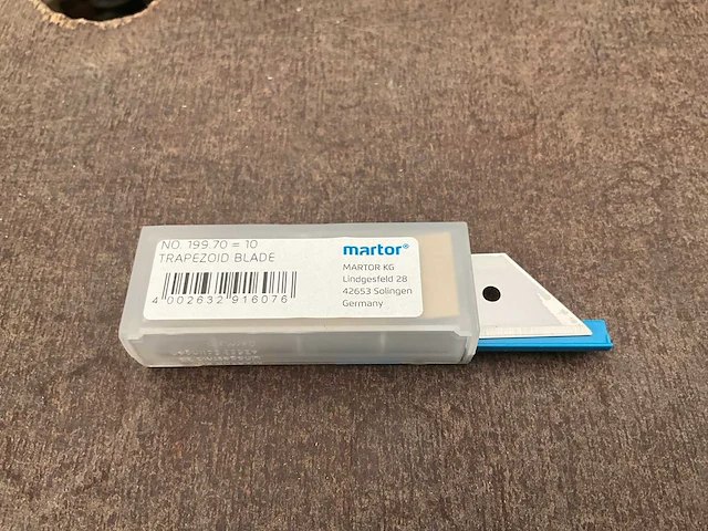 Matador. 199.70 trapeziummesjes,100 stuks. (2x) - afbeelding 2 van  2