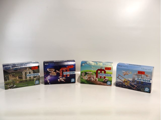 Matador houten speelgoed (x4) - afbeelding 1 van  3