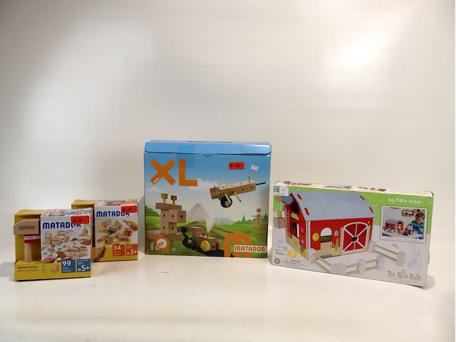 Matador houten speelgoed (x4) - afbeelding 1 van  4