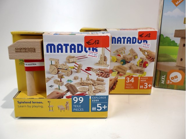 Matador houten speelgoed (x4) - afbeelding 4 van  4