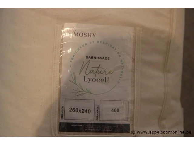 Matarsbeschermer moshy lyocell 260x240 - afbeelding 2 van  2