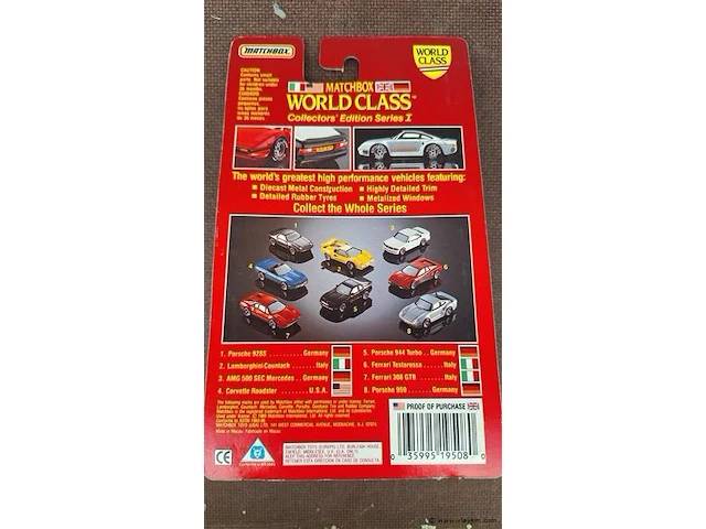 Matchbox world class - afbeelding 2 van  2