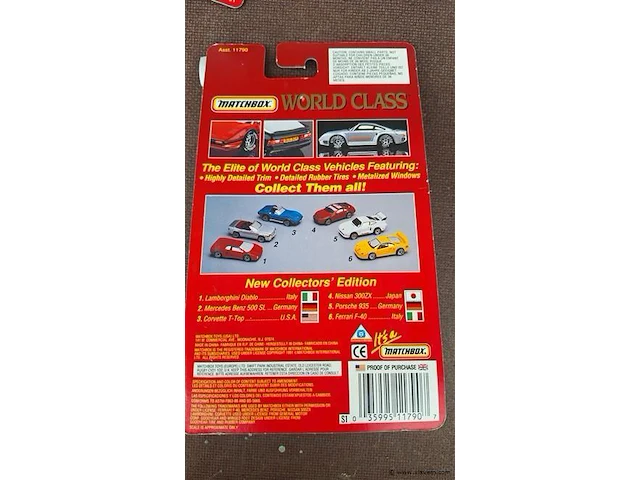 Matchbox world class - afbeelding 2 van  2