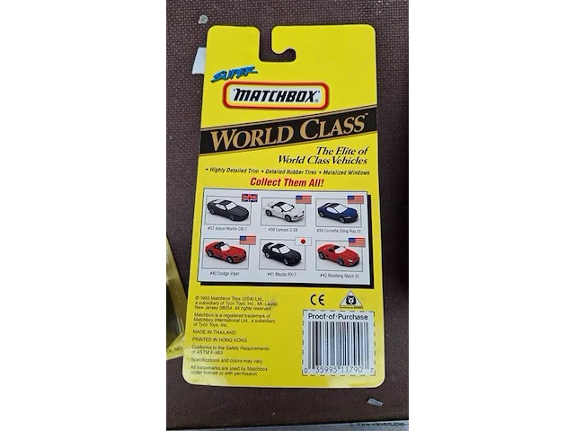 Matchbox world class - afbeelding 2 van  2