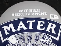 Mater witbier reclame blik - afbeelding 2 van  2
