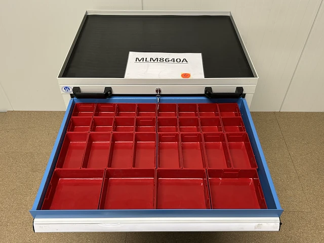 Materiaalkar met 4lades 72x57x85cm - afbeelding 3 van  5