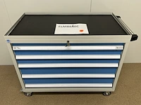 Materiaalkar met 5lades 102x58x86cm
