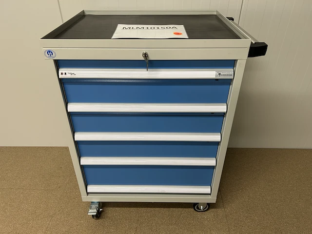 Materiaalkar met 5lades 72x58x101cm - afbeelding 1 van  6