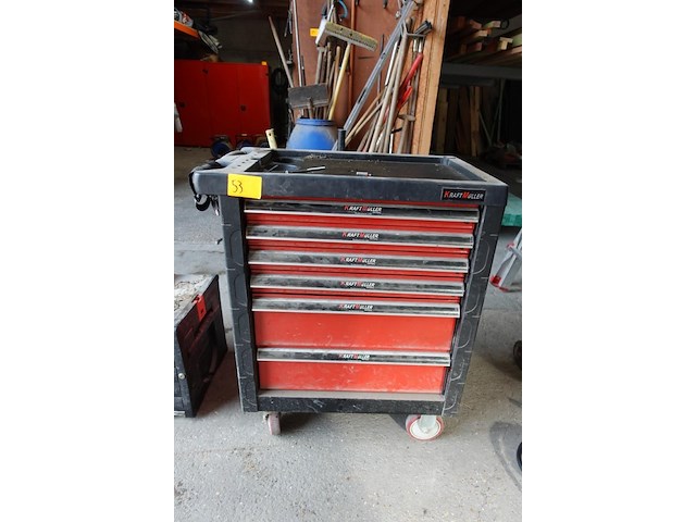 Materiaalkar met inhoud - afbeelding 1 van  9