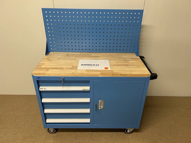 Materiaalkar / werkbank 100x80x50cm - afbeelding 1 van  5