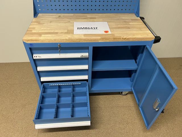 Materiaalkar / werkbank 100x80x50cm - afbeelding 2 van  5