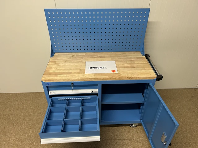 Materiaalkar / werkbank 100x80x50cm - afbeelding 3 van  5