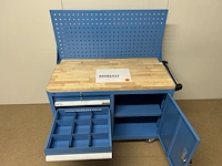 Materiaalkar / werkbank 100x80x50cm - afbeelding 3 van  5
