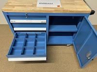 Materiaalkar / werkbank 100x80x50cm - afbeelding 5 van  5