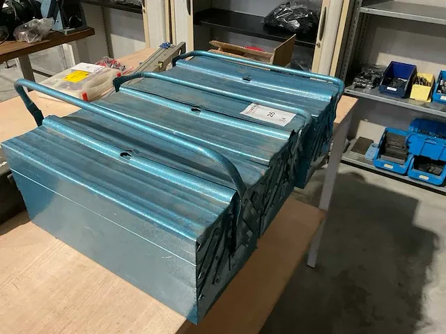 Materiaalkoffer met inhoud (3x) - afbeelding 1 van  4