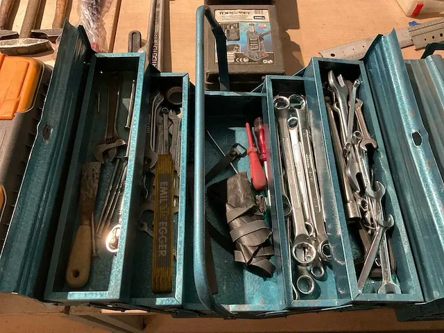 Materiaalkoffer met inhoud (3x) - afbeelding 4 van  4