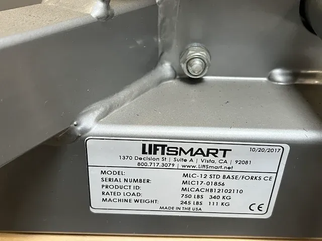 Materiaallift mlc-12, nieuw - afbeelding 7 van  13