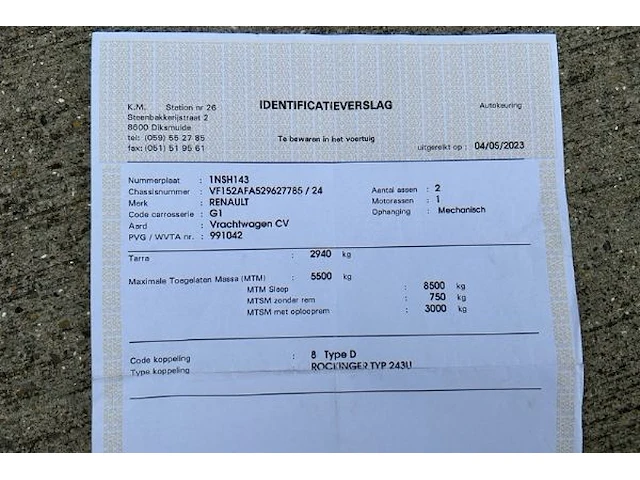 Materiaalwagen m414 renault master - afbeelding 26 van  34