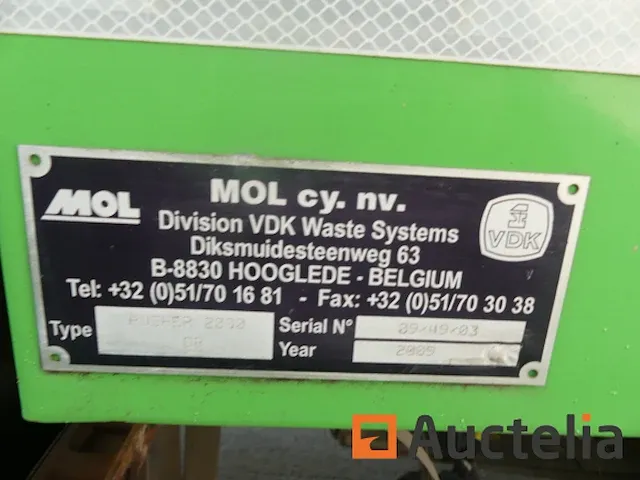 Matis:1319 - vuilniswagen volvo fmfh 62 p 7.1e5 (2009-336.520 km) - afbeelding 9 van  52