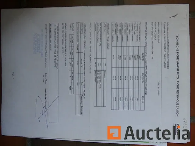 Matis:6722 - vuilniswagen daf ag75pr5 (2009-320.283 km) - afbeelding 62 van  65