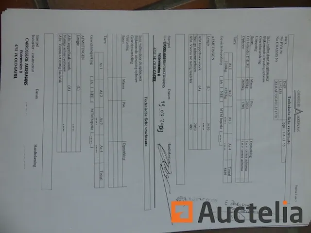 Matis:6849 - van vrachtwagen daf ae55lf5-19 - afbeelding 18 van  33