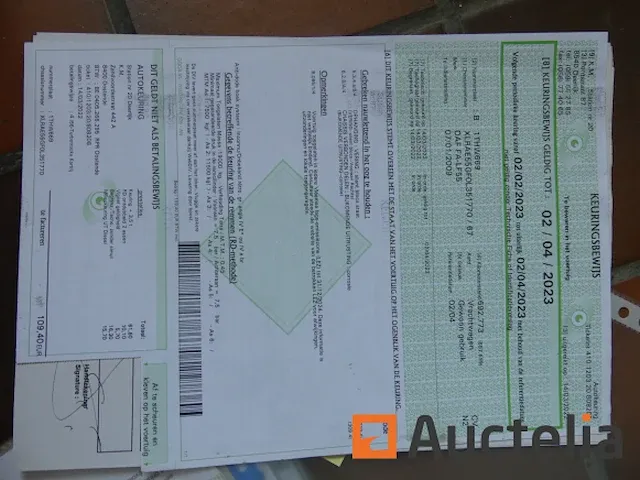 Matis:6849 - van vrachtwagen daf ae55lf5-19 - afbeelding 20 van  33