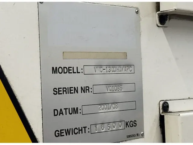 Matra johnfords vmc 1300 hd/apc cnc verticaal bewerkingscentrum - afbeelding 4 van  9